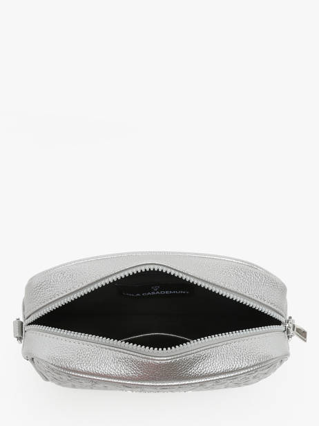Cross Body Tas Logo Lola casademunt Zilver logo 66 ander zicht 3